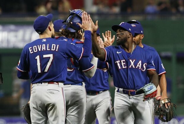 Rangers look to keep feasting on road, visit Pirates