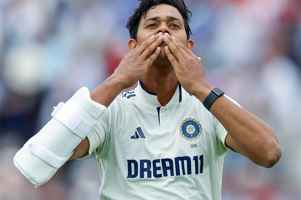 Yashasvi Jaiswal's brilliance puts India in commanding position, hosts reach 318/2 against West Indies at stumps (Day 1)