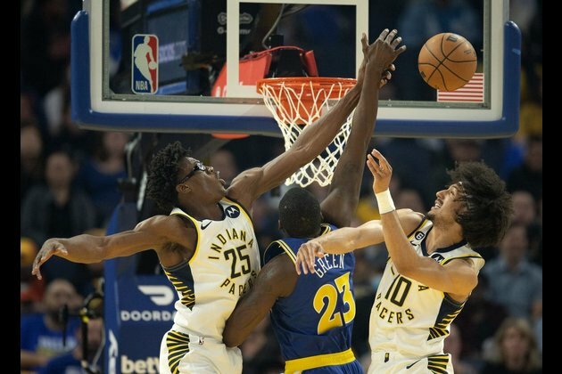 Andrew Nembhard, Pacers shock Warriors
