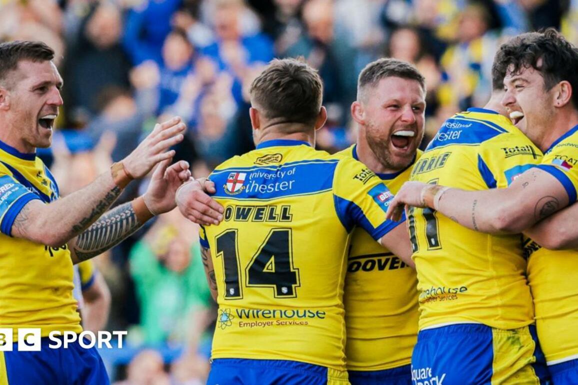 Challenge Cup- Warrington Wolves 20-12 St Helens - Wire reach semi-finals