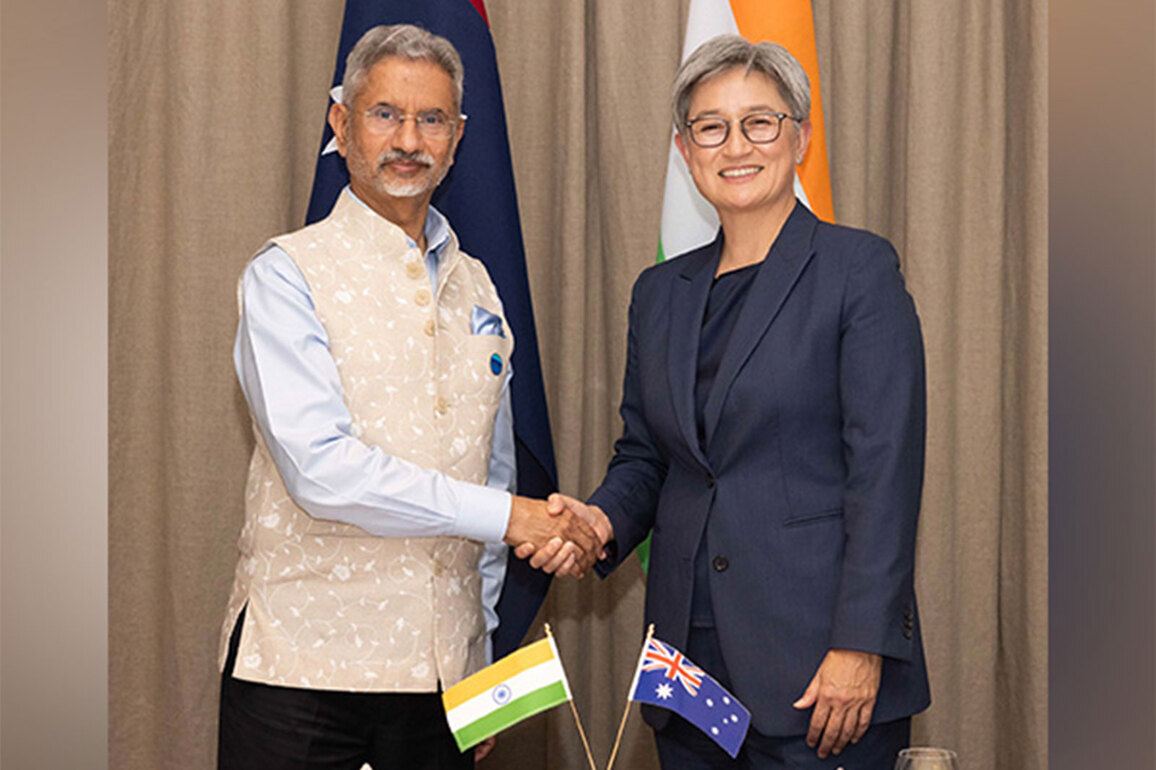 EAM Jaishankar, Australian Foreign Minister Penny Wong "share assessments" of West Asia conflict as hostilities enter 21st day