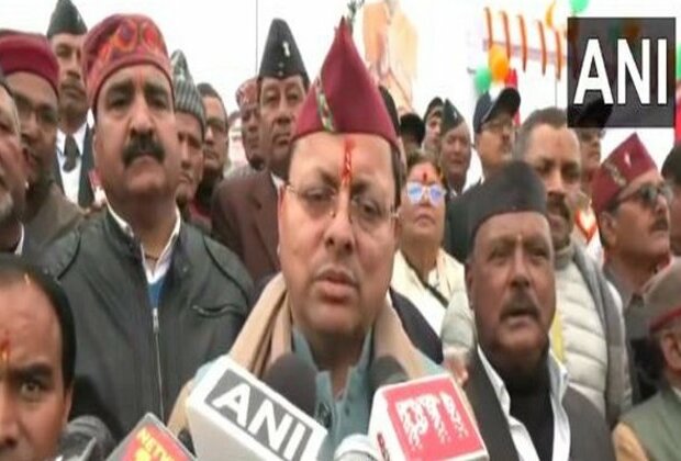 CM Dhami conducts roadshow in Pauri Garhwal, inaugurates schemes worth Rs 850 crore