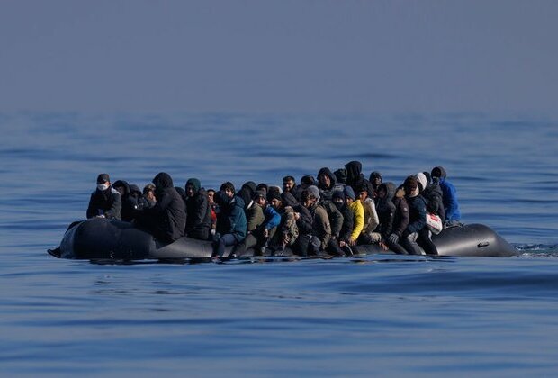 Migrant boat rips open in English Channel