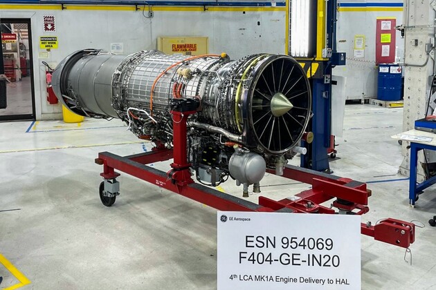 GE Aerospace hands over 5th F404-IN20 engine to HAL