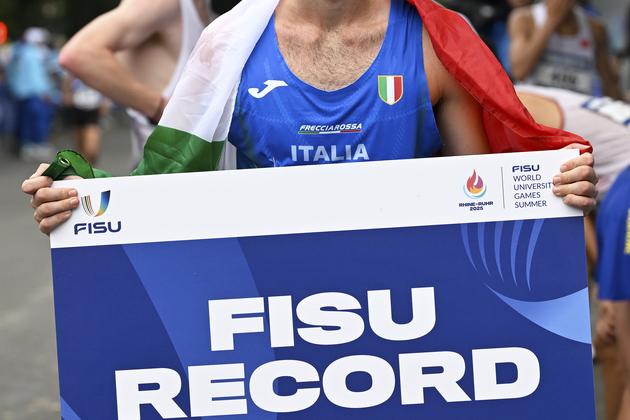 (SP)GERMANY-BOCHUM-RHINE-RUHR 2025-FISU WORLD UNIVERSITY GAMES-20KM RACE WALK-MEN