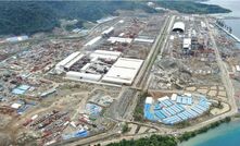  An aerial view of Indonesia's Weda Bay Industrial Park