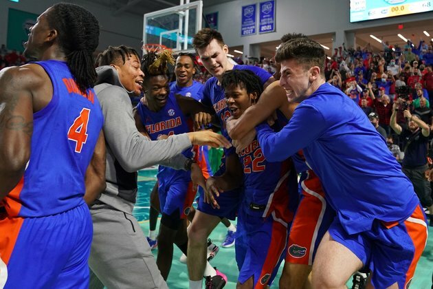 Top 25 roundup: No. 23 Florida tops Ohio State with buzzer-beater