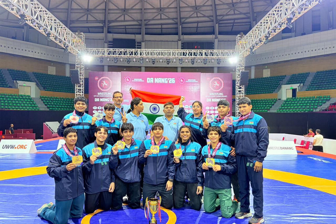 "Defining moment": Kiren Rijiju hails India wrestlers after dominant U23 Asian Championships campaign