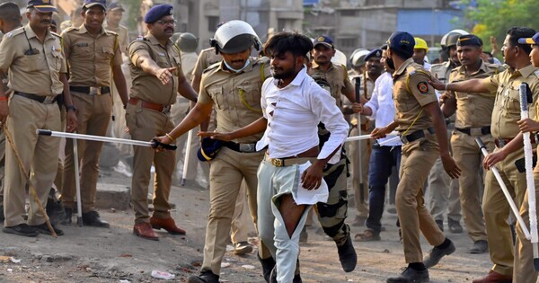 Maharashtra: Police arrest 16, detain 2 in connection with Bandra stone ...