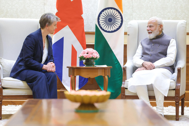 Yvette Cooper wraps up India visit, holds talks on cooperating on areas of common ground