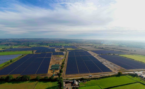 The 35MW York solar farm is co-located with battery storage | Credit: Gridserve