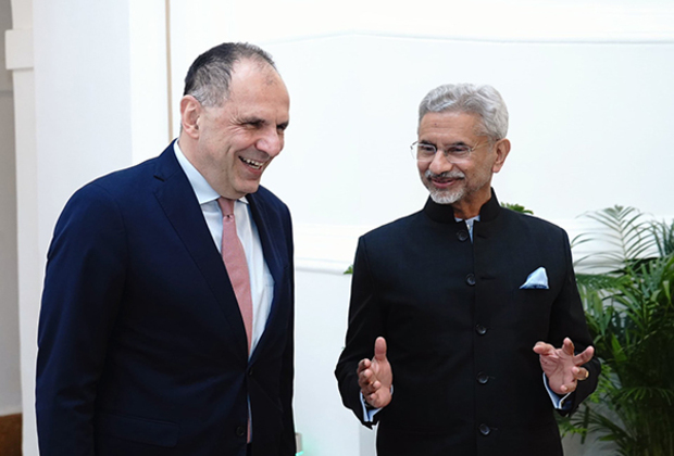 Greek FM reviews bilateral ties with EAM Jaishankar during India visit; discuss IMEC Corridor: MEA