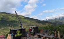 Drilling at Dolly Varden Silver's Homestake at Kitsault in British Columbia Columbia (Photo: Paul Harris)