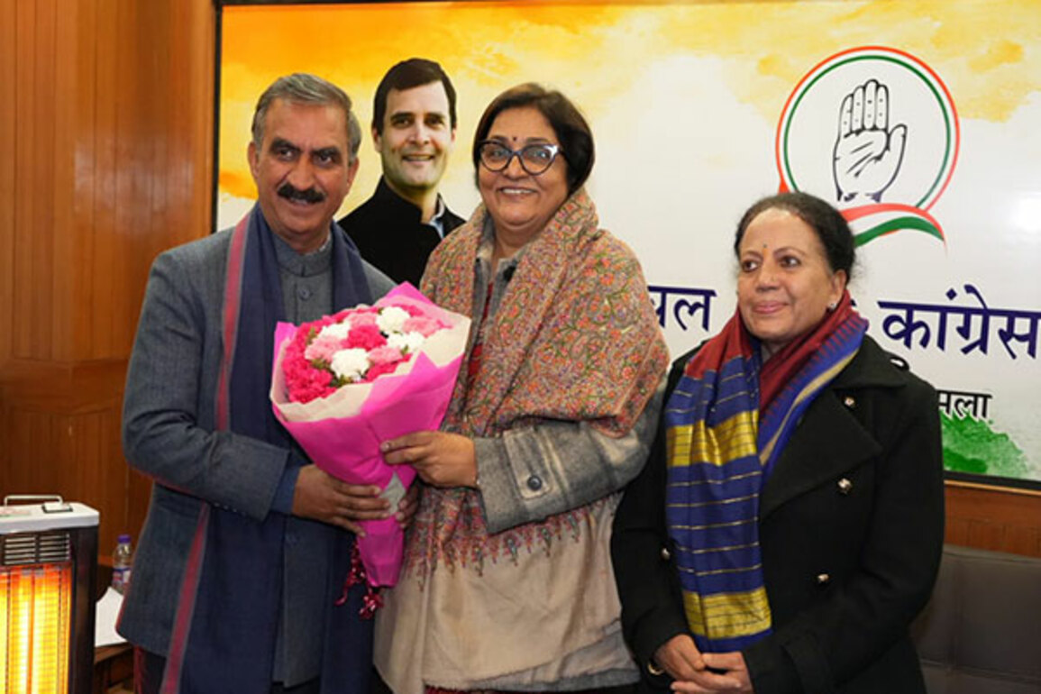 Himachal CM meets AICC incharge Rajani Patil, discusses party-related issues