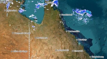 BOM's image of the Tropical Low