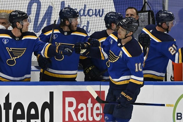 On verge of playoff berth, Blues stay focused on Ducks