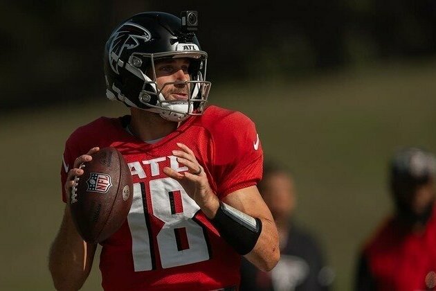 Kirk Cousins in attendance at Falcons' mandatory minicamp
