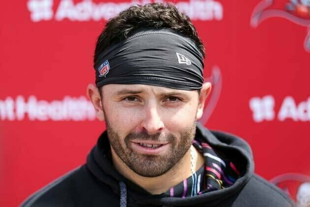 Buccaneers QB Baker Mayfield (hand) misses practice