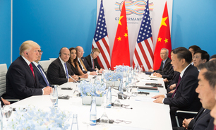 Donald Trump and Xi Jinping at the G20 in 2017