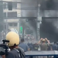 Clashes erupt at anti-corruption protests in Philippines 
