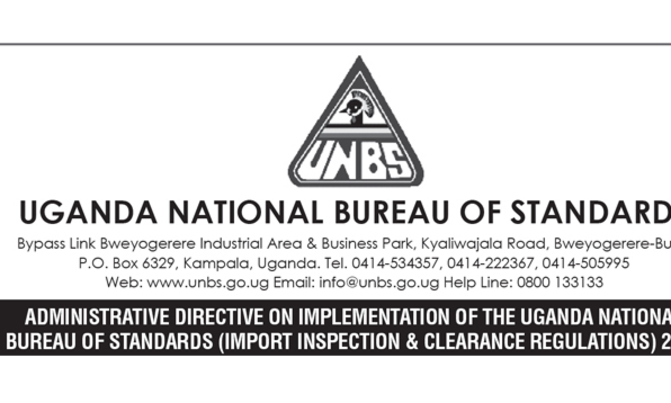 The Uganda National Bureau of Standards (UNBS) The Uganda National Bureau of Standards (UNBS)