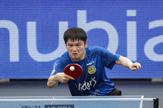 (SP)GERMANY-SAARBRUECKEN-TABLE TENNIS-TTBL-1. FC SAARBRUECKEN TT-TTC SCHWALBE BERGNEUSTADT