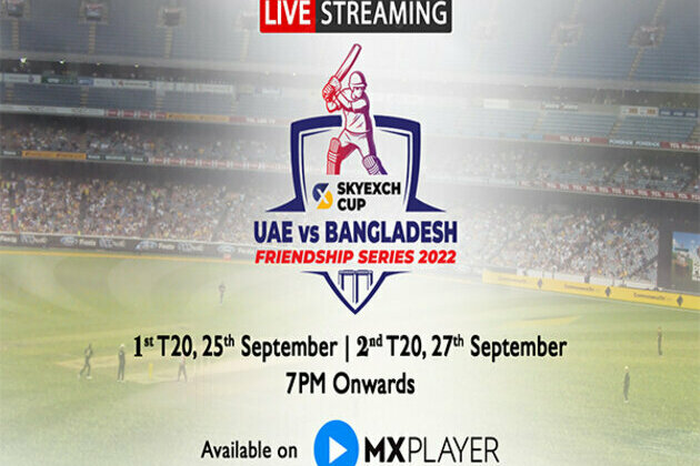 MX Player to livestream T20 Cricket, UAE vs Bangladesh Friendship Series 2022