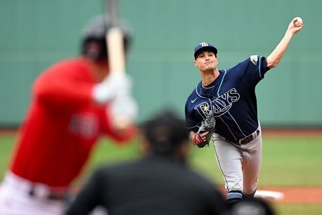 Shane McClanahan records ninth win, Rays down Red Sox