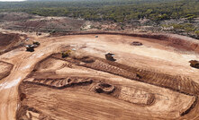 Open-pit mining operations at the Princess Royal mining centre