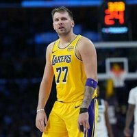 Report: Lakers G Luka Doncic to miss a week with finger, leg injuries