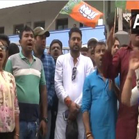 West Bengal: BJP leads protest in Siliguri after two Charak Puja devotees attacked, blames TMC
