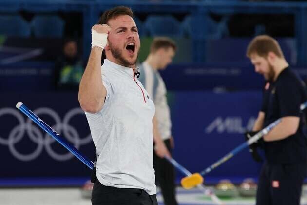 US curler Korey Dropkin thrills crowds at Milan Cortina Games