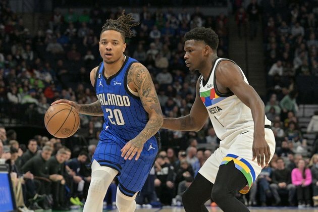 Magic survive ejection-filled game to beat Timberwolves