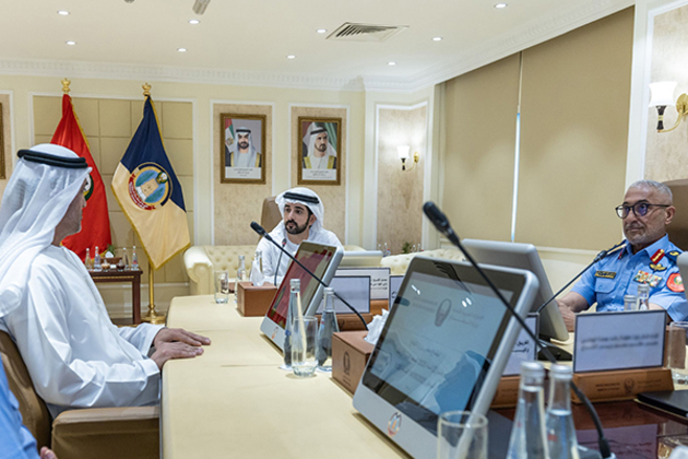 Hamdan bin Mohammed chairs Defence Council meeting