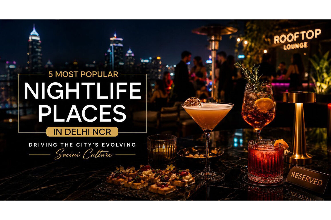 "5 Most Popular Nightlife Destinations in Delhi NCR Driving the City's Evolving Social Culture in 2026"
