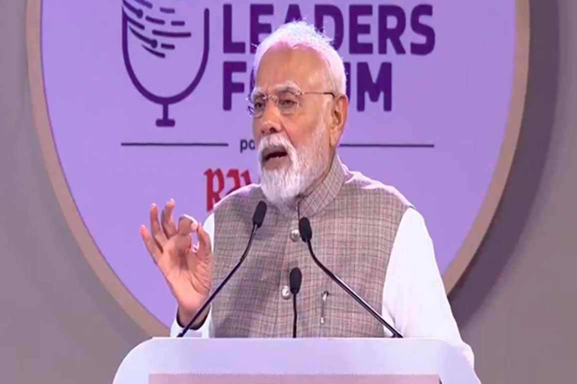 India is not a nation that throws pebbles into stagnant waters, but one that redirects fast-flowing currents: PM Modi
