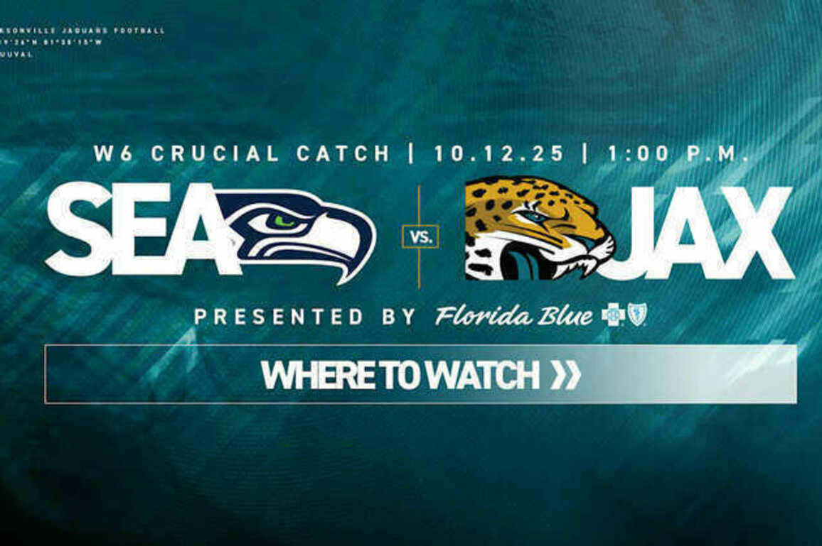 Where to Watch: Seahawks vs. Jaguars, Week 6 of 2025 NFL Season
