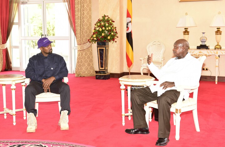 Kanye West holding discussions with Museveni