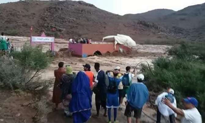 Morocco flood kills seven at football match Morocco flood kills seven at football match