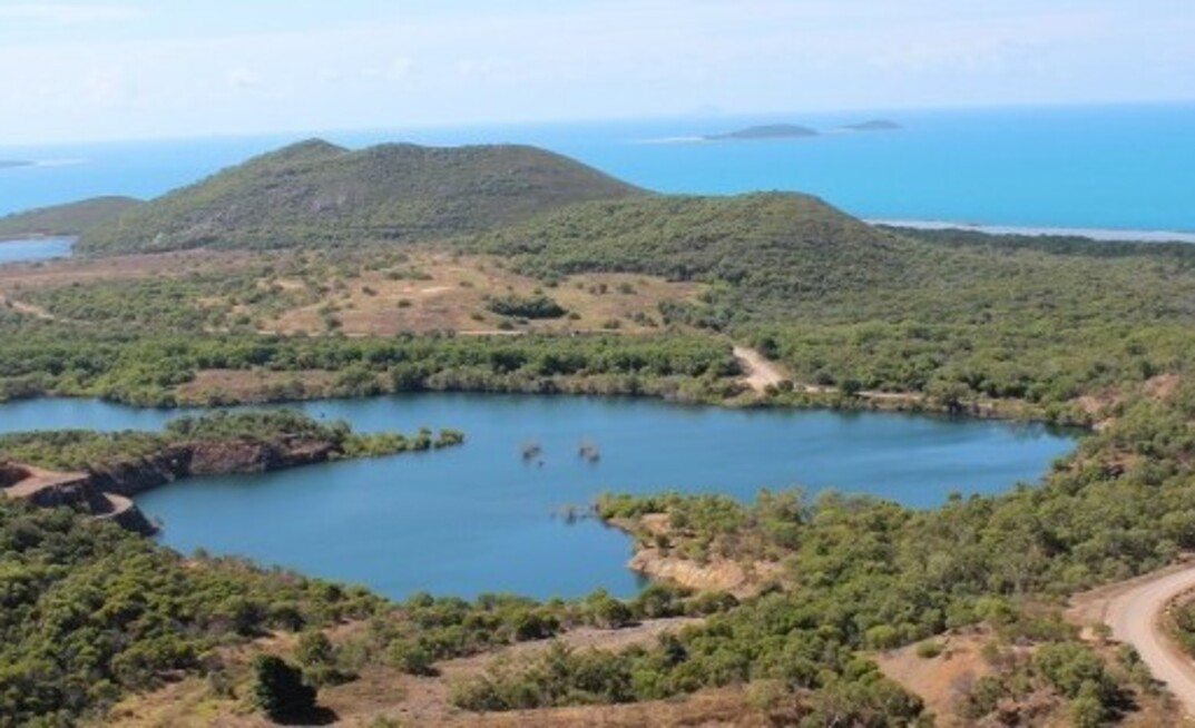 The previously mined Horn Island