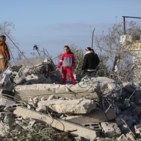 MIDEAST-WEST BANK-NABLUS-DEMOLITION