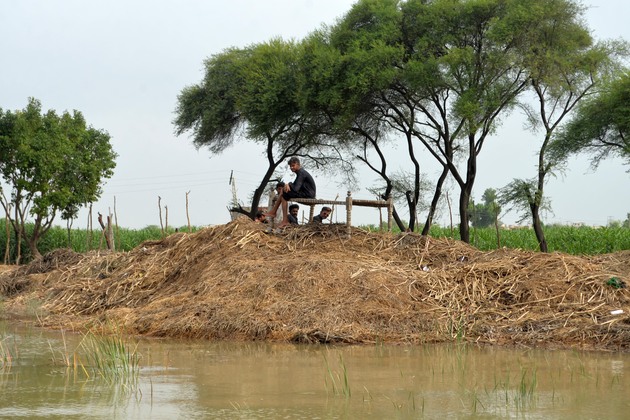 PAKISTAN-HYDERABAD-MONSOON RAIN-FLOOD