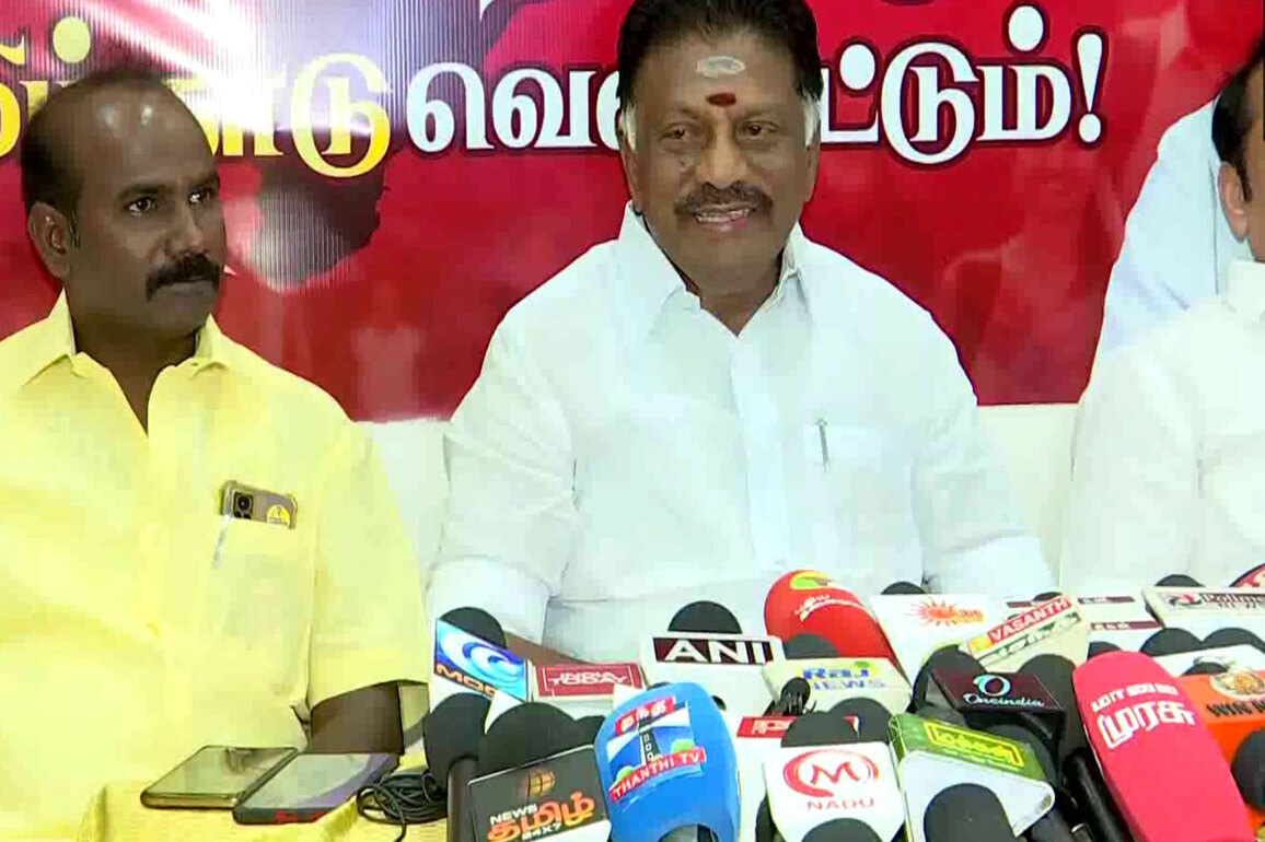 "Palaniswami not an influential leader": OPS slams EPS, questions leadership of AIADMK-BJP alliance