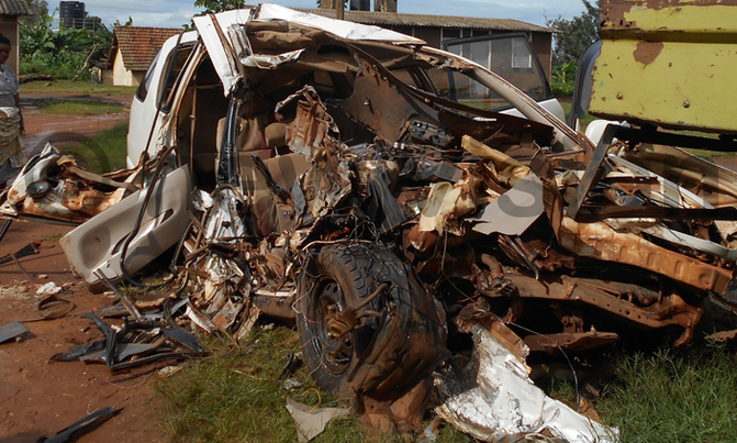 Seven perish in Masaka highway accident Seven perish in Masaka highway accident