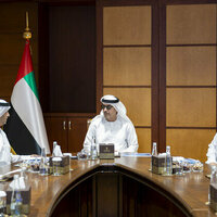 Hazza bin Zayed receives ACTVET delegation, reviews centre's initiatives in Al Ain Region