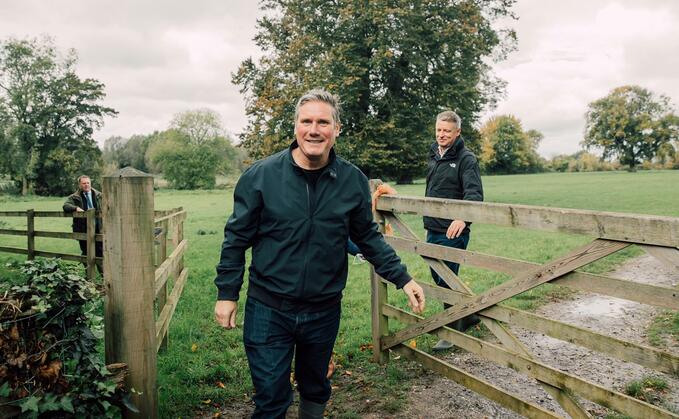 Sir Keir Starmer told Alan Titchmarsh he wanted the UK to produce 50 per cent of its own grown food if Labour wins the next general election