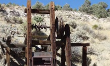  An old stamp mill at Lincoln Gold Mining’s Pine Grove project in Nevada