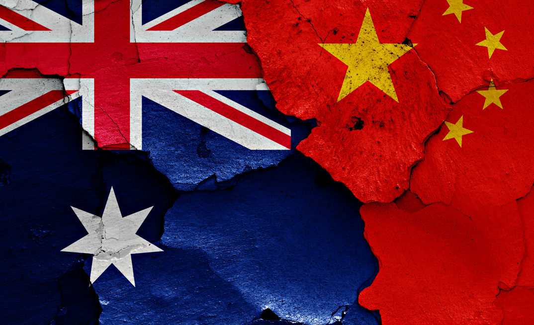 What are the reasons for the fractured relationship between China and Australia? Credit: danielo, Shutterstock. 