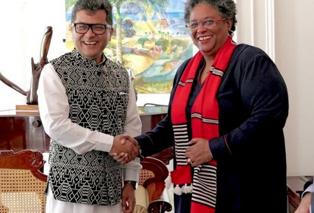 MoS External Affairs Pabitra Margherita calls on Barbados PM Mia Mottley