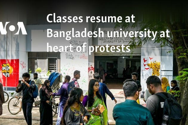 Classes resume at Bangladesh university at heart of protests